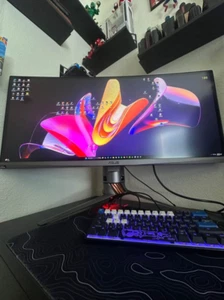 ASUS ROG Swift PG348Q 34" Ultra WQHD 3440 x 1440 100Hz GAMING MONITOR - Picture 1 of 4