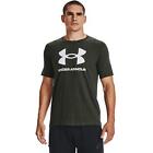 Under Armour Men's Sportstyle Logo Tee Loose Baroque Green Short-Sleeve Shirt (X