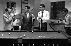 Rat Pack Billiards Poster 24x36 - Frank Sinatra, Dean Martin Wall Art Print New - Picture 1 of 6