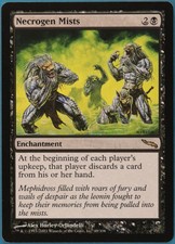 Necrogen Mists Mirrodin NM Black Rare MAGIC GATHERING CARD (ID# 212925) ABUGames