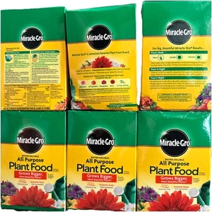 Miracle-Gro Water Soluble All Purpose Plant Food, 1.5 lb. (6-Pack) - Picture 1 of 1
