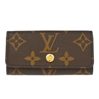 Louis Vuitton Monograma Multico 4 Llaves Estuche M62631 Pequeño Bueno XX29140 Foto 1 de 4