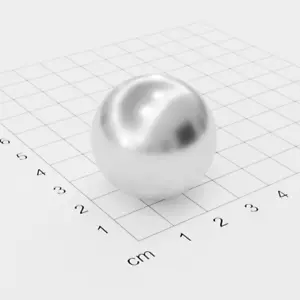 Neodym Kugelmagnet, Ø30mm, vernickelt, Grade N40 - Bild 1 von 1