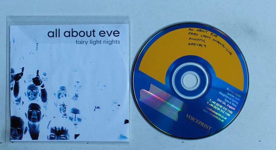 All About Eve Fairy Light Nights - Live Acoustic UK ADV CDR 2003 Folk Gothic - Image 1 of 1