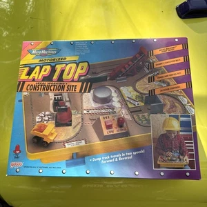 Vtg 1992 Galoob Micro Machines Motorized Lap Top Construction Set RARE !!! - Picture 1 of 5