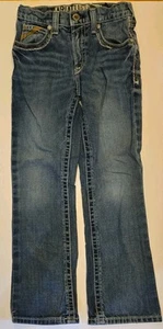 Ariat B4 Relaxed Sz 10 Girls Blue Denim Jeans Lightly worn - Picture 1 of 5