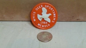 Pin de miembro White Deer Sports Elemsport PA 1988 para hombre - Imagen 1 de 4