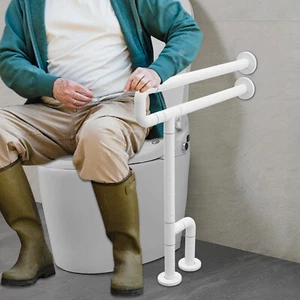 Haltegriffleiste im Bad, Badschutzbügel, WC Sicherheitsgitter bequem - Bild 1 von 18