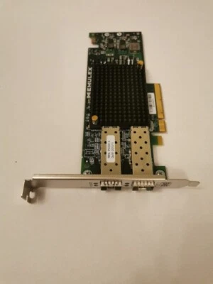 IBM / Emulex Dual Port 10GbE SFP+Card PCIe Server Network FH Card PN:95Y3766 - Image 1 of 3