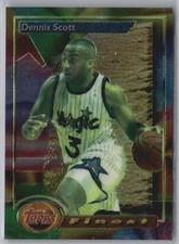 1993-94 Finest Orlando Magic Basketball Card #138 Dennis Scott