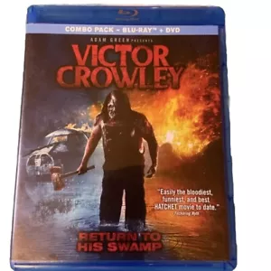 Victor Crowley Blu Ray Dvd Horror Slasher OOP Rare HTF 2 Disc Set - Picture 1 of 11