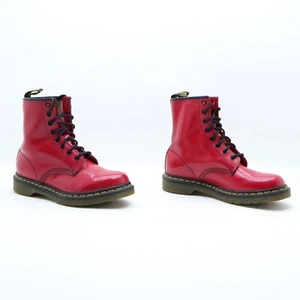 Dr. Martens 1460W Usadas Número EU 40 UK 6.5 US L 8.5 (Cod. CS2209) Rojas - Imagen 1 de 8