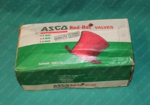 Asco, 8210B26, Red Hat 24/DC 3/4" .75" Solenoid Valve 200psi - Picture 1 of 4