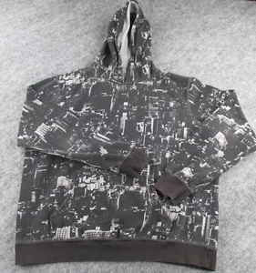 Rocawear Classic Faded City Hoodie Jacket Mens Size XL Black White - Picture 1 of 10