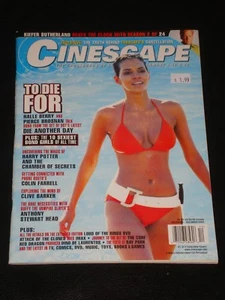 CINESCAPE magazine 2002, Halle Berry bikini, James Bond, Harry Potter, Star Wars - Picture 1 of 1
