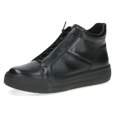 Caprice Sneaker High - Schwarz Leder