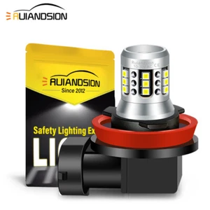Ruiandsion H11 LED Bulb Car Fog Light UTV Daytime Running Light 12V White/Yellow - Picture 1 of 11