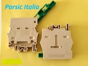MORSETTO PORTAFUSIBILE CABUR X FUS. 6x32 per BARRA DIN SERIE SFC.10 ( x 1 PZ ) - Foto 1 di 5