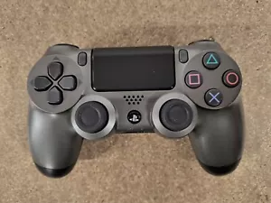 Sony DualShock 4 Controller Steel Black For PlayStation 4 - Picture 1 of 1