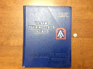 1961 Fifth Army Yearbook Training Center Engineer Fort Leonard Wood Missouri - Picture 1 of 12