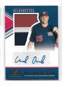 William Overton 2018 Panini USA, 3 clr auto/maglia #d 4/15 RARA!! - Foto 1 di 1