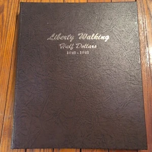 Dansco Coin Album # 7161 Liberty Walking Half Dollars Sealed - Picture 1 of 4