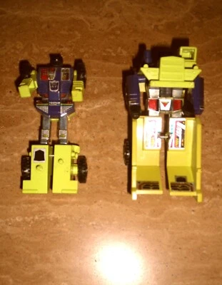 2 Robot TRANSFORMERS DEVASTATOR Takara Hasbro Spare Parts Per Parti Di Ricambio - Immagine 1 di 4