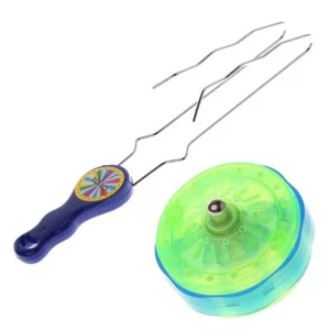 Colorful LED Flashing Magic Rail Rolling Flywheel Ball Toy For Kids Gifts - Picture 1 of 8