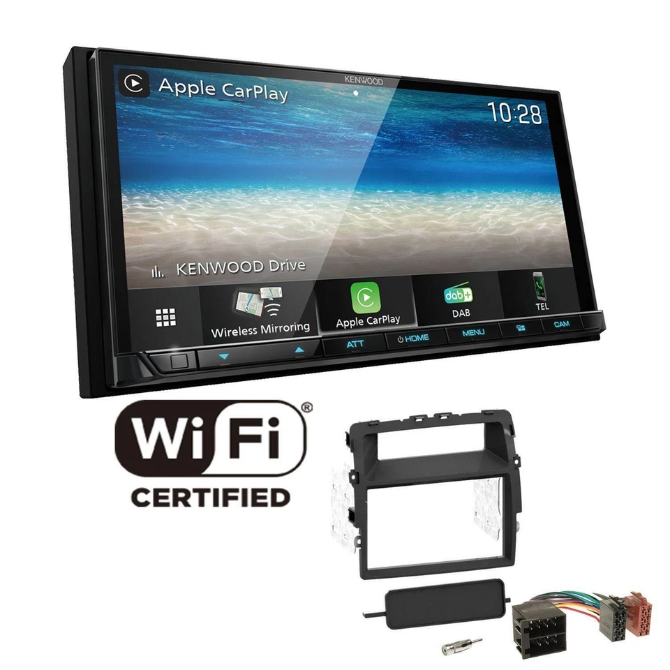 Kenwood Radio WiFi CarPlay Android Auto  für Nissan Primastar Facelift ab 2011 - Bild 1 von 4