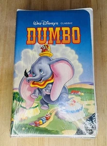 Walt Disney Dumbo Black Diamond VHS Clamshell NEW Factory Sealed RARE! - Picture 1 of 7