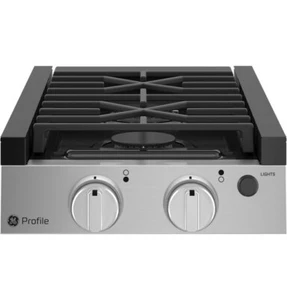 *GE PROFILE 12" ENCENDIDO ELÉCTRICO RANGETOP PLU612RW1SS ENVÍO GRATUITO *47* - Imagen 1 de 6