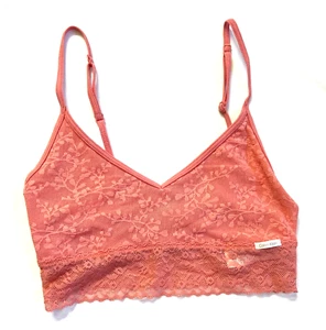 Calvin Klein Girls Lace Adjustable Bralette Bra Peach Size-S - Picture 1 of 4