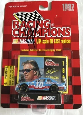 Racing Champions #10 Phil Parsons 1997 Edition NASCAR Chevy Monte Carlo Signed - Image 1 of 4