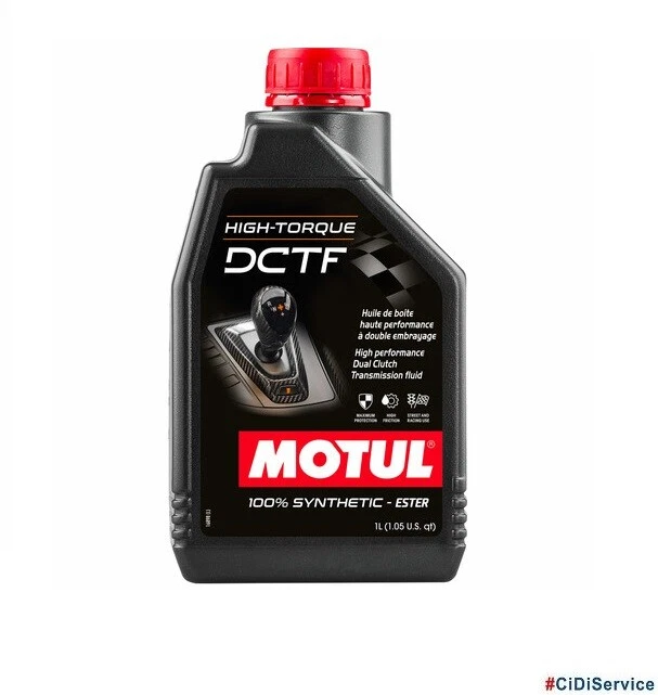 1L Motul HIGH TORQUE DCTF Ester Olio Fluido Cambio Automatico Doppia Frizione - Immagine 1 di 2