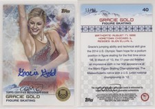 2014 Topps US Olympic & Paralympic Team and Hopefuls /15 Gracie Gold #40 Auto