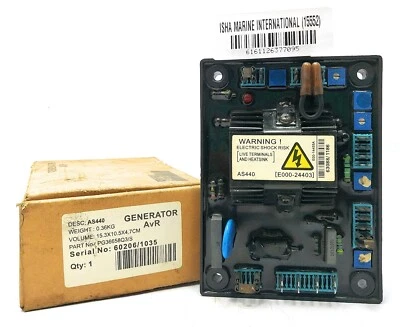 AVR PG36658Q/3S Generator Automatic Voltage Regulator - Image 1 of 4