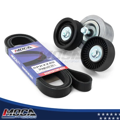 Tensor de correa Serpentine 6PK2240 para 09-12 Jeep Liberty 10-11 Dodge Nitro 3,7 L  Foto 1 de 4