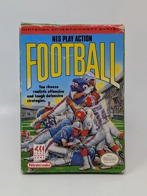 NES Play Action Football (Nintendo NES, 1990) - CIB Complete - Image 1 of 4