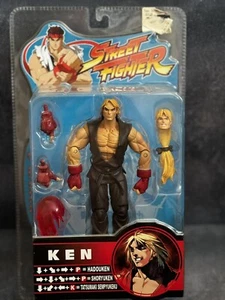SOTA Ken Street Fighter 2005 Sota Toys Figure Rare Brown Outfit New Sealed - Picture 1 of 2