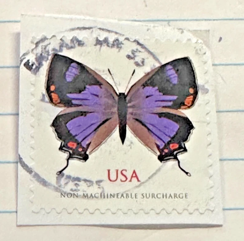 USA, Used Stamp Butterfly For Collectors  Our# 644-53025 - Image 1 of 1