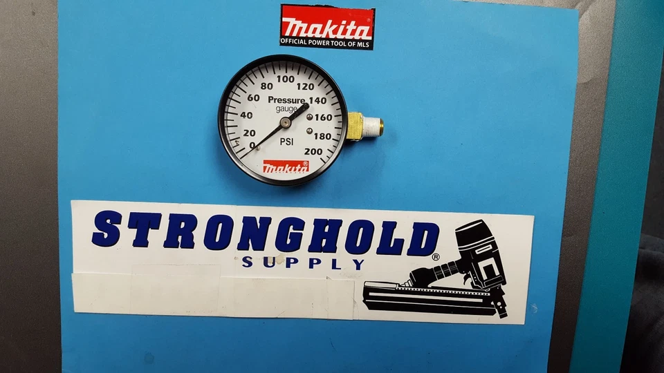 NUEVO MANÓMETRO Makita 10tt-16 1/8" lado izquierdo para mac5501g Foto 1 de 1