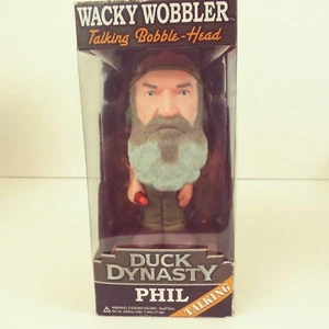 Funko Duck Dynasty Wacky Wobbler Talking Bobble Head Phil - Bild 1 von 4
