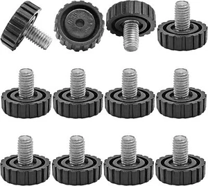30 Pcs 5/16 Screw in Threaded Furniture Adjustable Levelers M8 x 13mm Patio F... - Picture 1 of 3