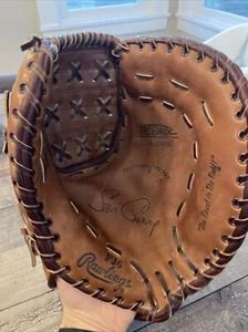 Vintage 1970’s RAWLINGS 13.5" PRO RH FIRST BASE GLOVE MITT FJB RARE NICE - Picture 1 of 6