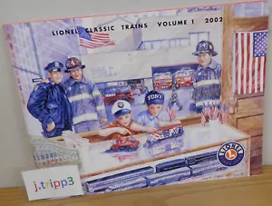 LIONEL TRENI GIOCATTOLO 2002 CATALOGO VOLUME 1O LIBRO SCALA CALIBRO 109 PAGINE LOCOMOTIVE - Foto 1 di 3