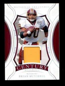 BRIAN MITCHELL 2024 NATIONAL TREASURES CENTURY SILVER RELIC #18/25 BF9056 - Picture 1 of 1