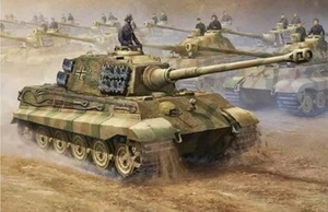 Trumpeter 00910 1/16 Scale King Tiger Model Kit 2 in 1 (P) or (H) Turrets - Picture 1 of 1