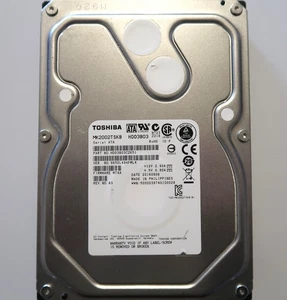 Toshiba MK2002TSKB HDD3B03CZK51 2.0TB 3.5" Sata HDD Surveillance,PC,Mac,CCTV DVR - Picture 1 of 7