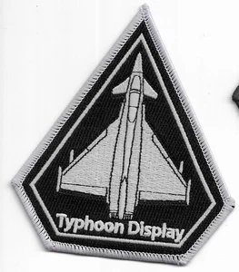 RAF PATCH TYPHOON DISPLAY ROYAL AIR FORCE SQUADRON PATCH - Foto 1 di 1