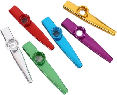 GENERIC 6Pcs Kazoo, Multipack Kazoo Metal kazoo Instrument Gazoo Musical...